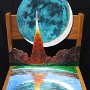 The Hot Seat - Acrylic on wood chair - Copyright 2013 Tim Malles